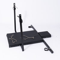 Thumbnail for Roomsacred Floor Restraint Board Gyno Chair With Leg Stirrups Wrist and Ankle Cuff Restraints