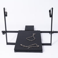 Thumbnail for Roomsacred Floor Restraint Board Gyno Chair With Leg Stirrups Wrist and Ankle Cuff Restraints