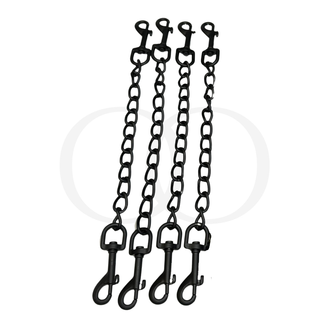 Luxury BDSM Bondage Gear Hardware Kit Set Of Exclusive Roomsacred Restraint Accessories in Silver, Gold, or Black with Double O Velvet Pouch