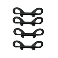 Thumbnail for Luxury BDSM Bondage Gear Hardware Kit Set Of Exclusive Roomsacred Restraint Accessories in Silver, Gold, or Black with Double O Velvet Pouch