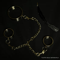 Thumbnail for Luxury BDSM Bondage Gear Hardware Kit Set Of Exclusive Roomsacred Restraint Accessories in Silver, Gold, or Black with Double O Velvet Pouch