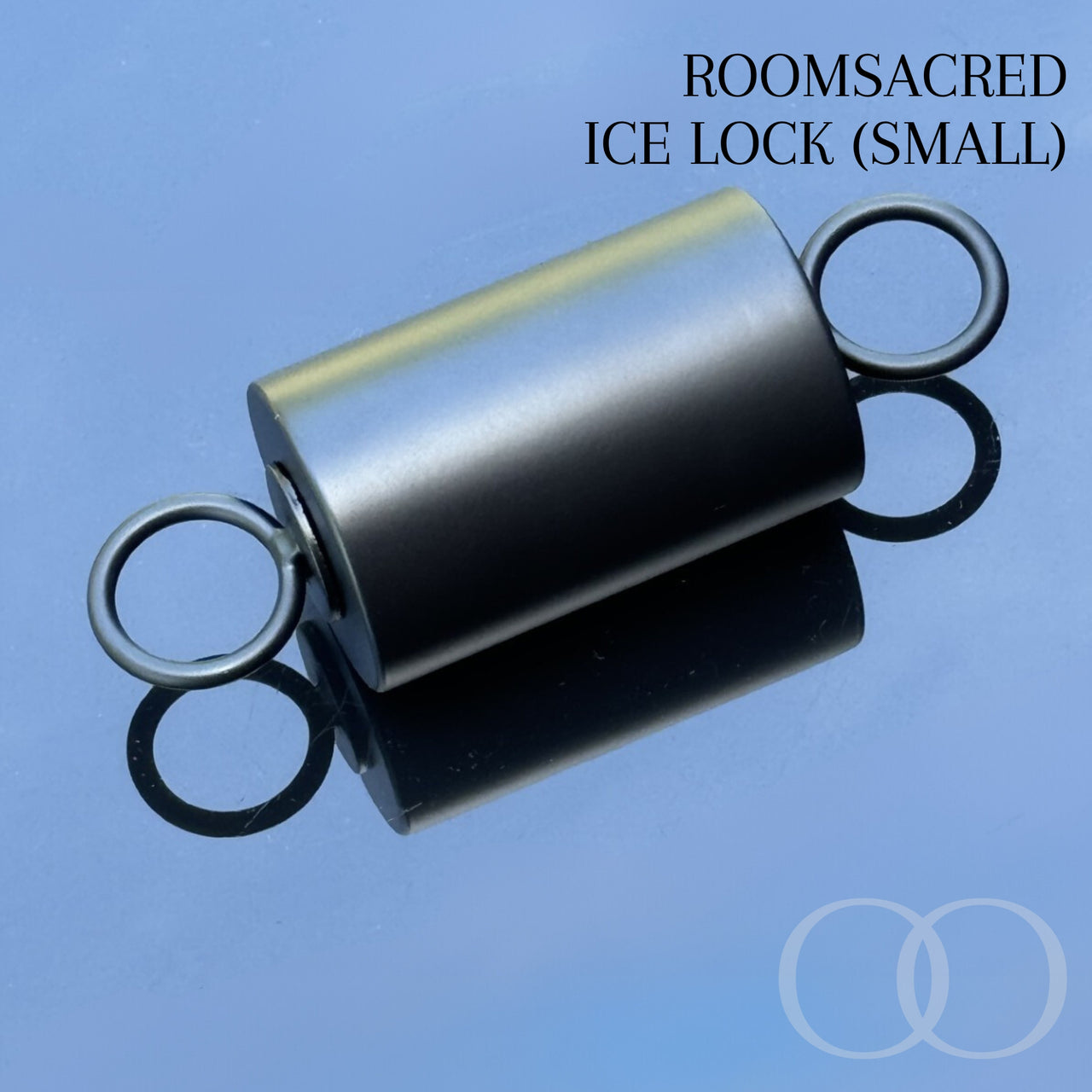 Roomsacred BDSM Ice Lock Bondage Restraint with O-Rings for Secure Play Small or Large