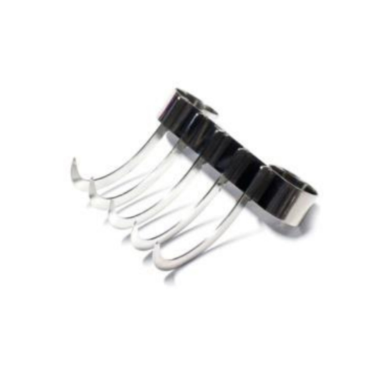 Stainless Steel BDSM Bear Scratcher - 5 Prong Sensory Play Tool and Erotic Sculpture