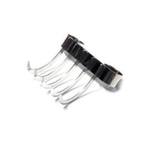 Thumbnail for Stainless Steel BDSM Bear Scratcher - 5 Prong Sensory Play Tool and Erotic Sculpture