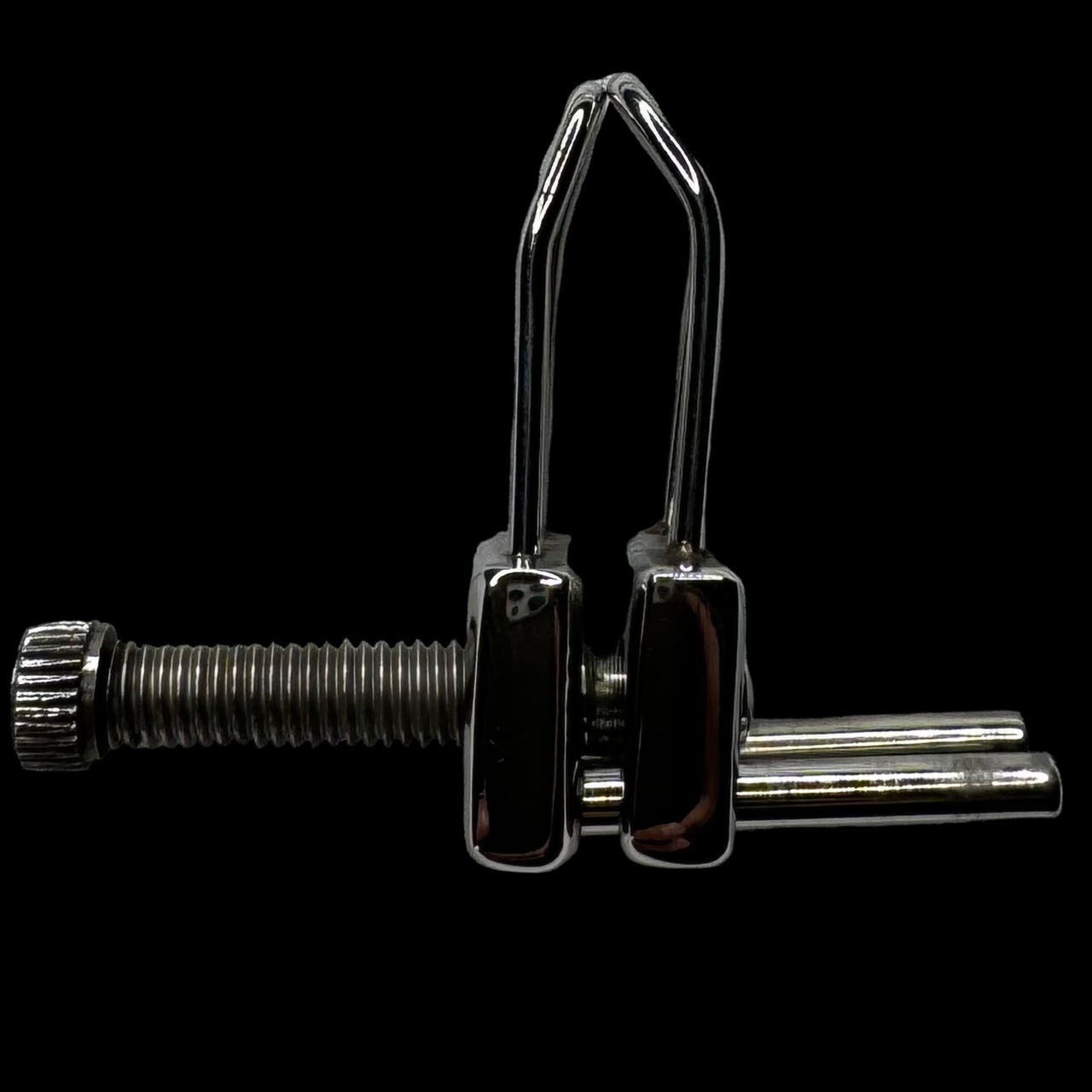 Unique Stainless Steel Adjustable Nose Shackle - Versatile BDSM Restraint for Nose, Ears, Nipples, and Genitals