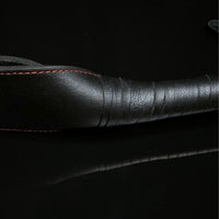 Thumbnail for Heavy-Duty Looped Leather Slapper with Red Stitching 18