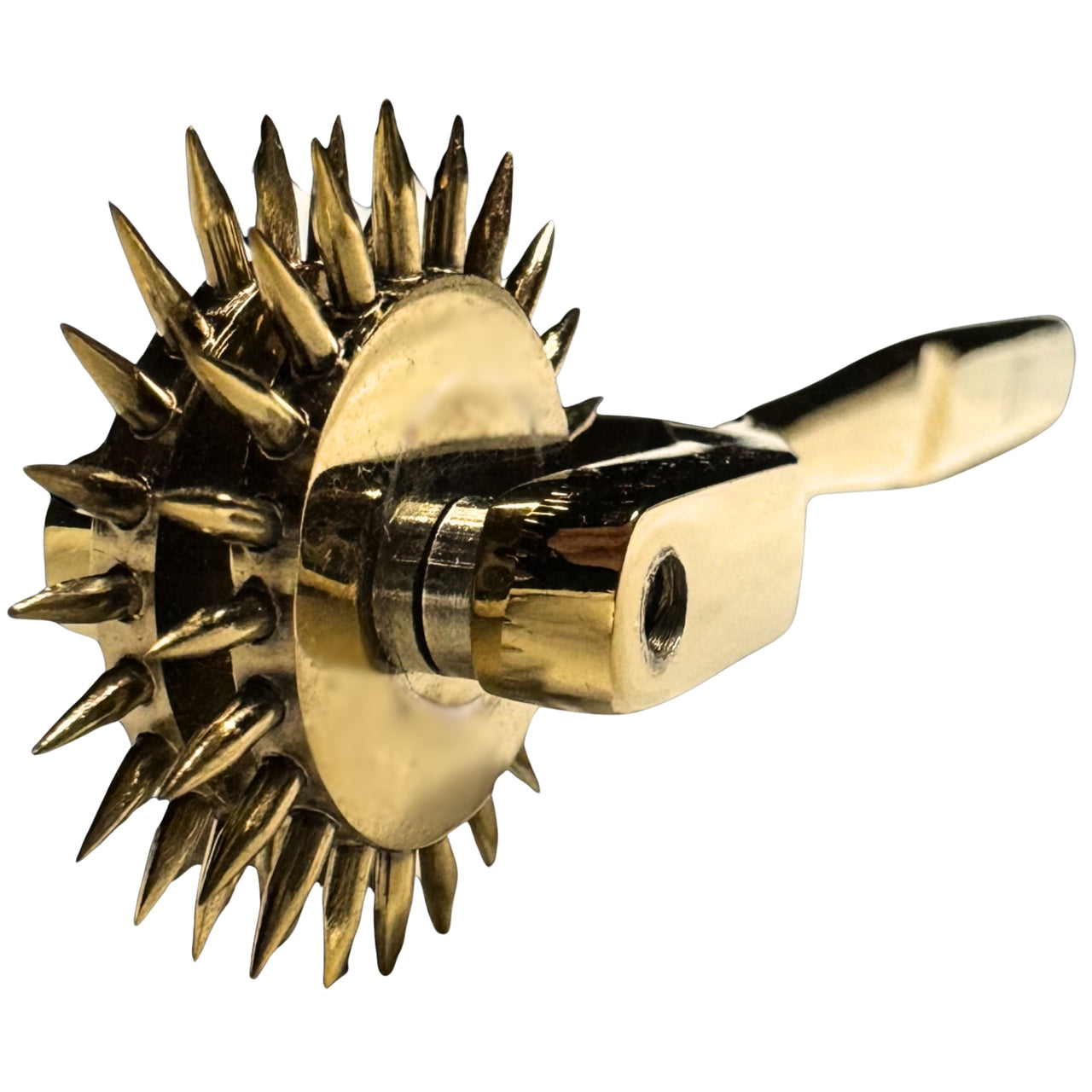 Luxury Gold-Finished Wartenberg Wheel | Multi-Wheel Options | Sensory Play & Massage Tool