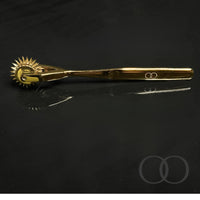 Thumbnail for Luxury Gold-Finished Wartenberg Wheel | Multi-Wheel Options | Sensory Play & Massage Tool