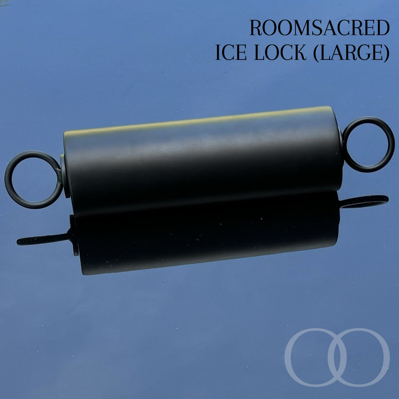 Roomsacred BDSM Ice Lock Bondage Restraint with O-Rings for Secure Play Small or Large