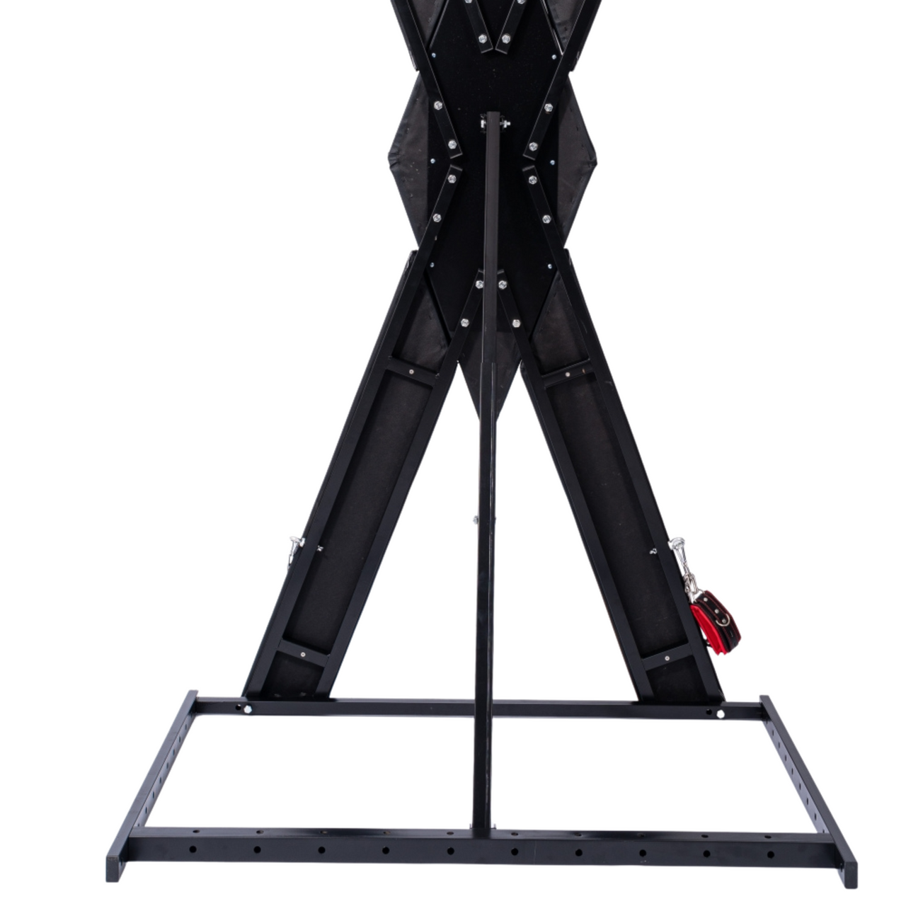 Roomsacred St. Andrews Cross Padded Free Standing Ankle and Wrist Restraints Device Adult Furniture Sex Room Decor