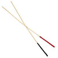 Thumbnail for Precision Play Rattan Cane Flexible Sensory Impact Toy with Red or Black Woven PU Leather Handle