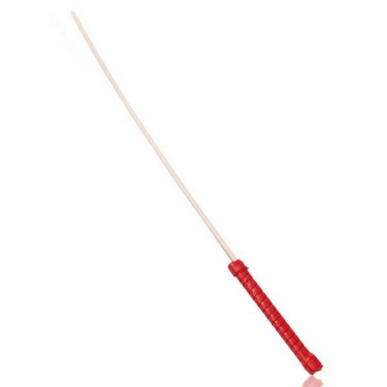 Precision Play Rattan Cane Flexible Sensory Impact Toy with Red or Black Woven PU Leather Handle