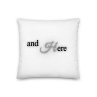 Thumbnail for We Had Sex Here And Here Reversable Premium Pillow