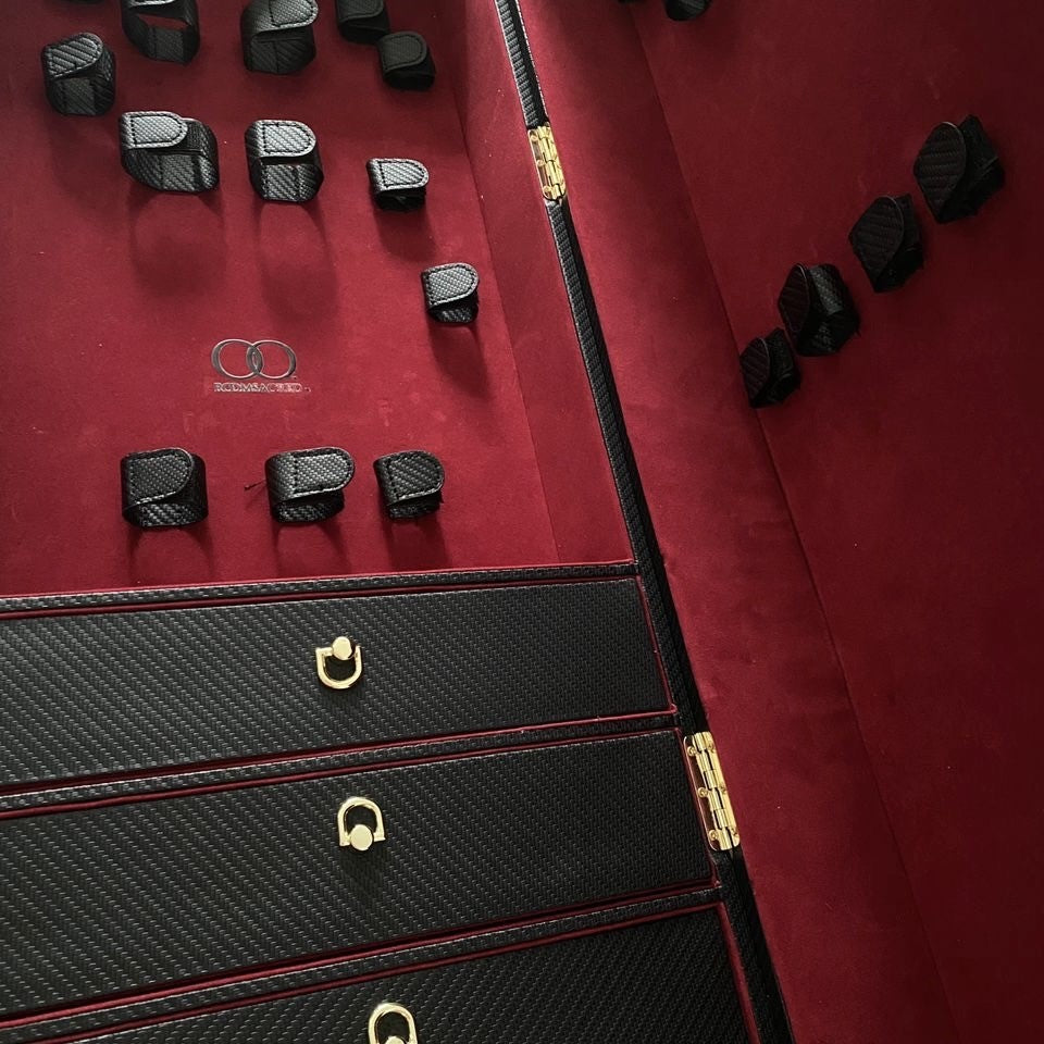 Luxury Lockable Faux Leather and Velvet Trunk for the Elegant and Private Storage of your Adult Toys