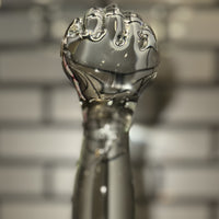 Thumbnail for Elegant Solid Glass Fist Decorative Secret Sculpture and Temperature Play Toy