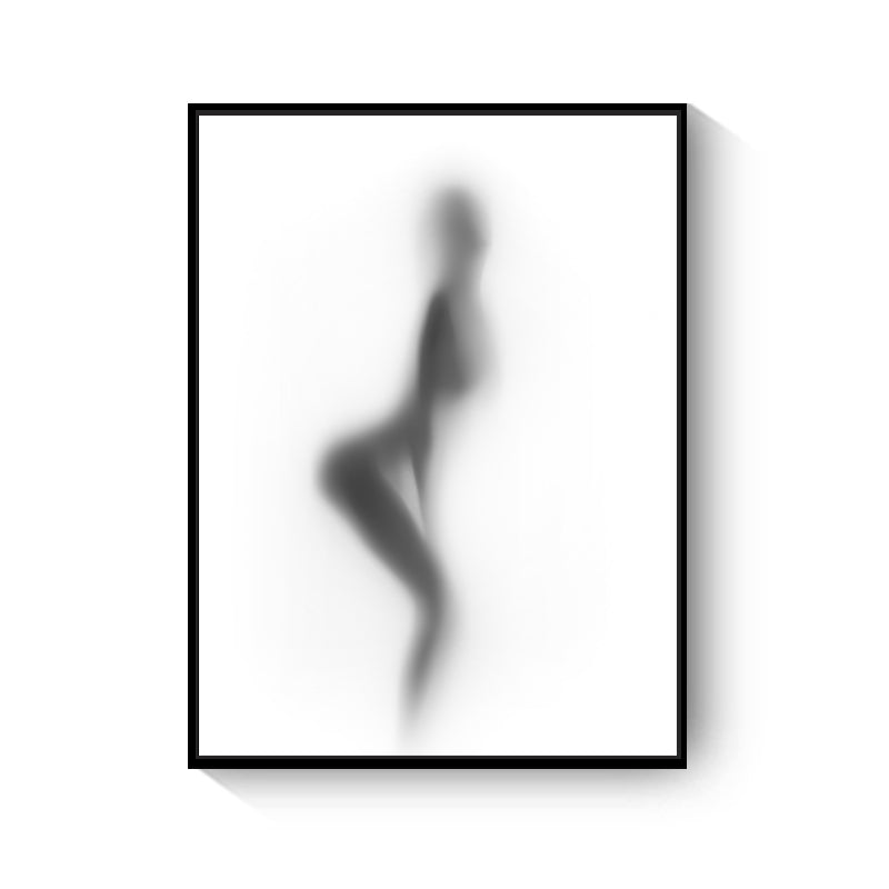 Sexy Cosmopolitan Black And White Sex room Art Canvas