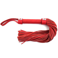 Thumbnail for Rouge H-Style Leather Flogger Red